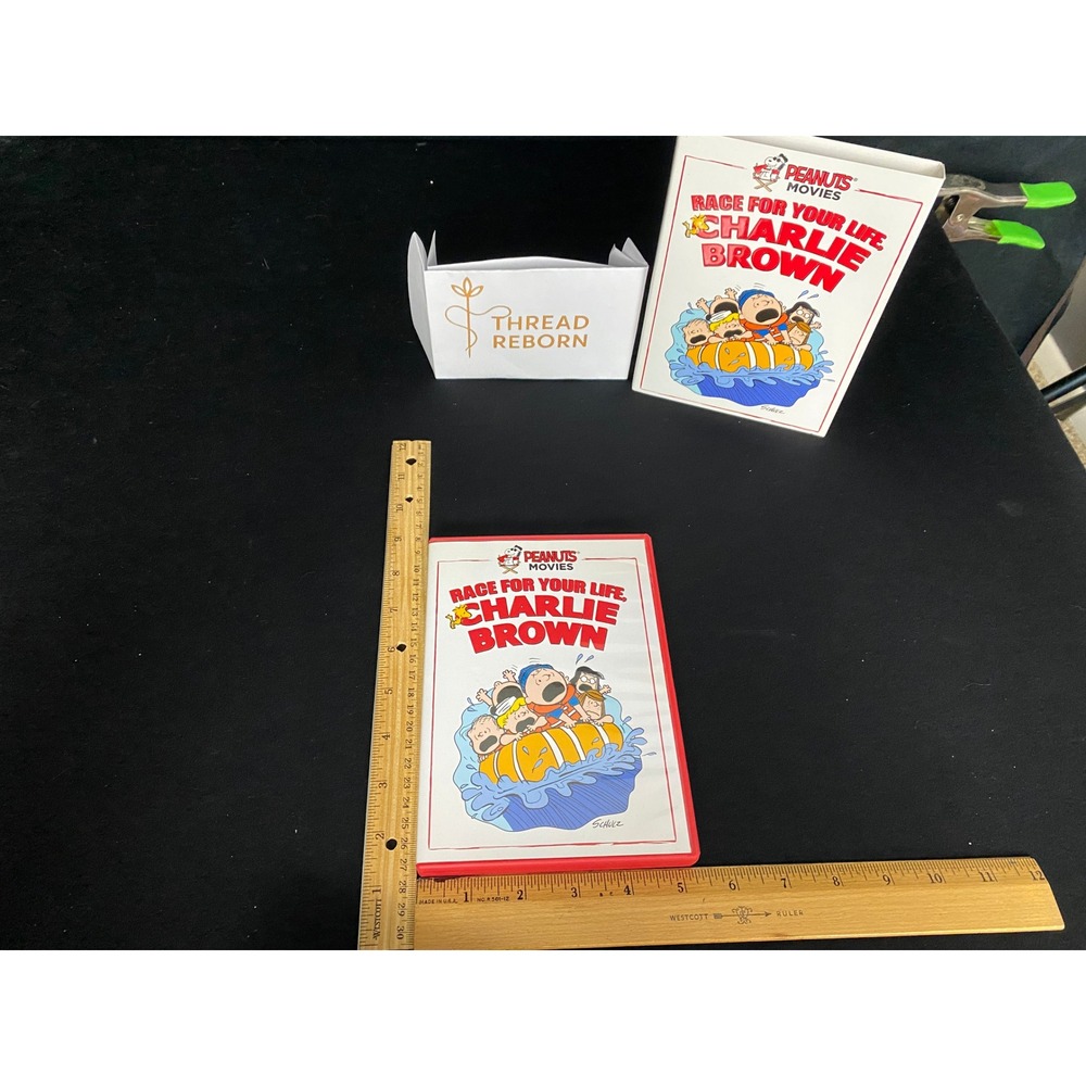 Peanuts Movies Race For Your Life Charlie Brown DVD New Adventure